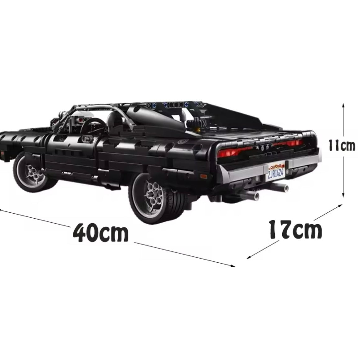 Dodge Charger 1970 | 1077 Piezas 1:13