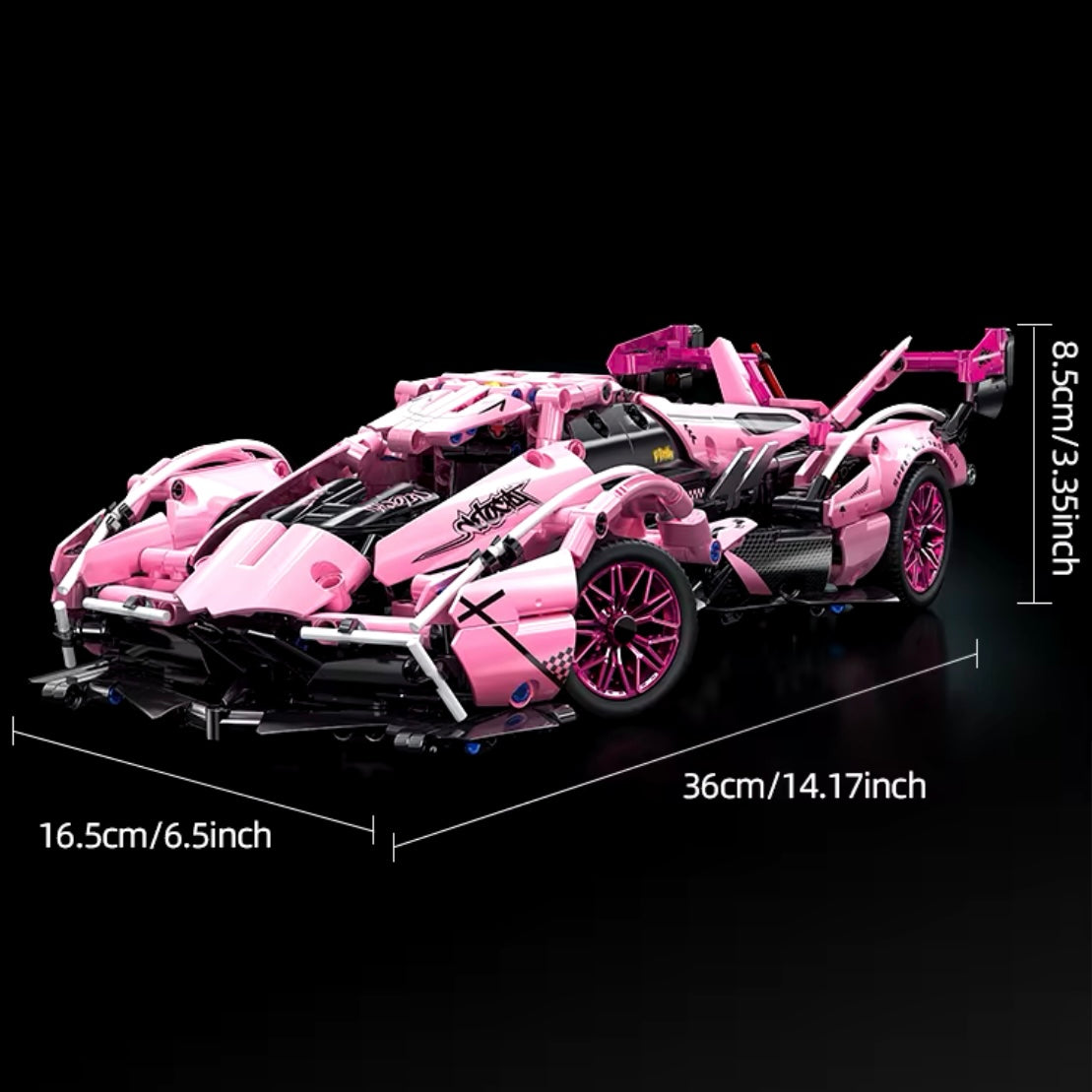 Lamborghini V12 | 1200 Piezas 1:14